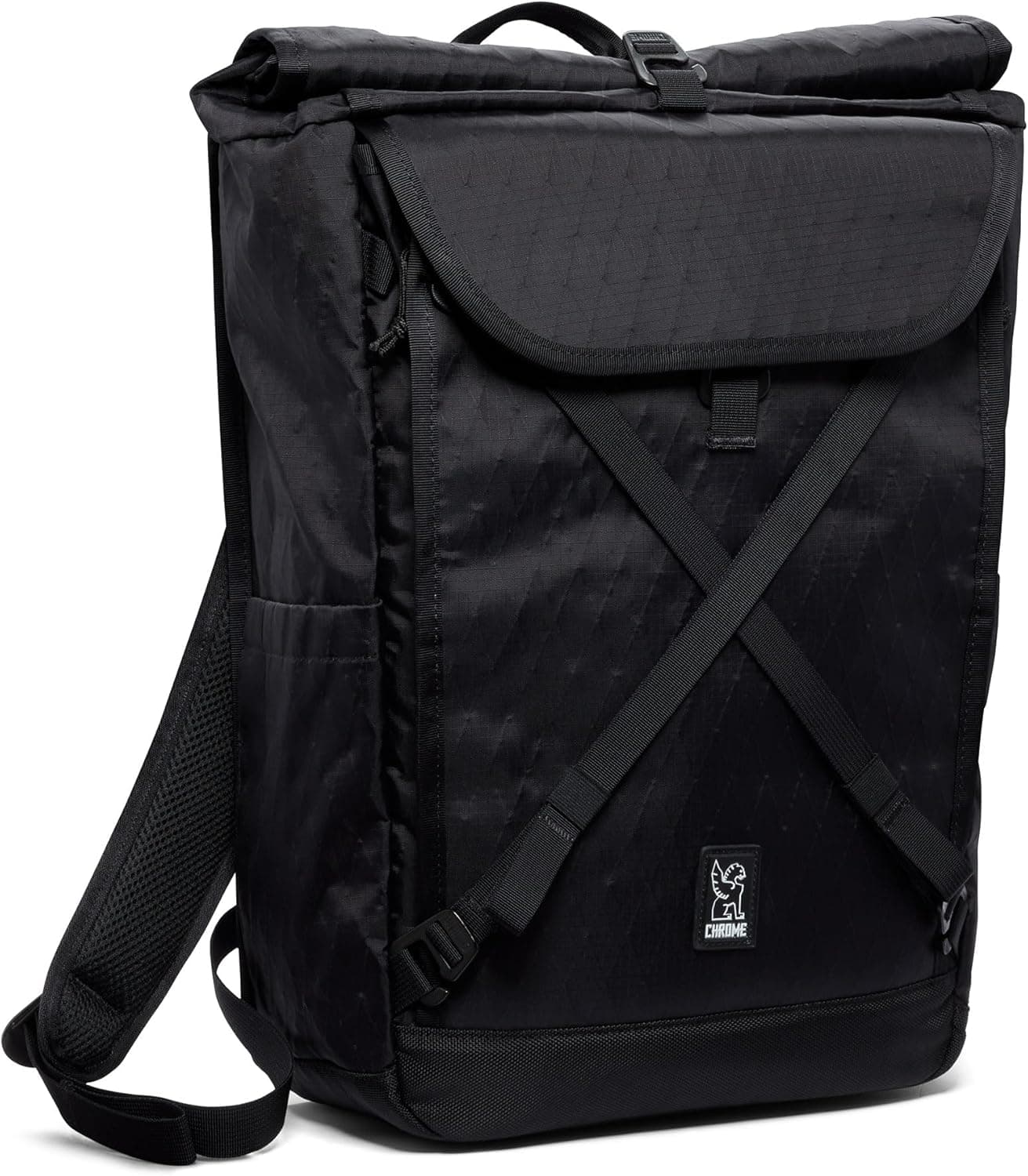 Chrome Industries Bravo 4.0 roll-top backpack in black