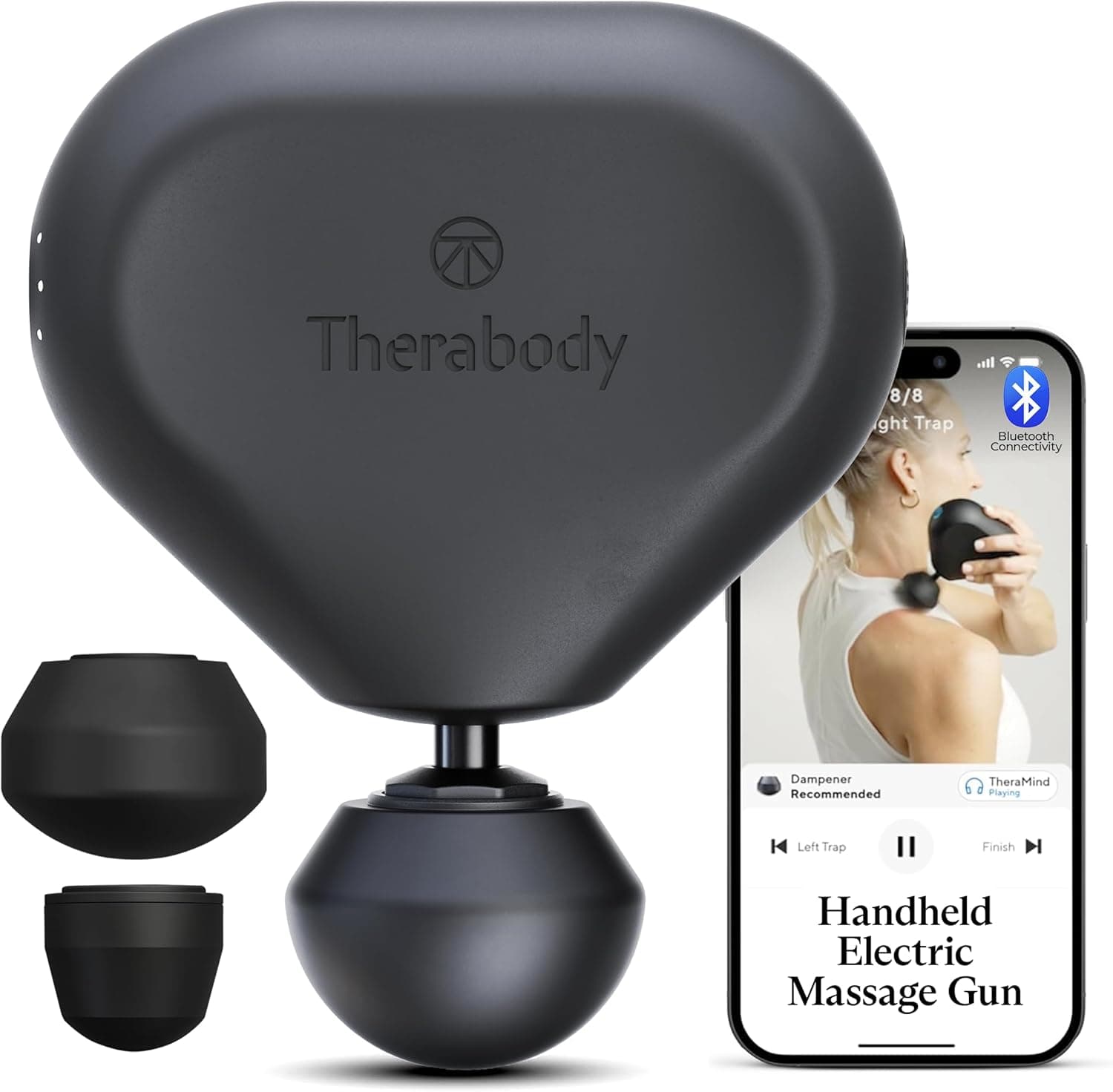 Theragun Mini 3rd generation portable percussion massage gun in black