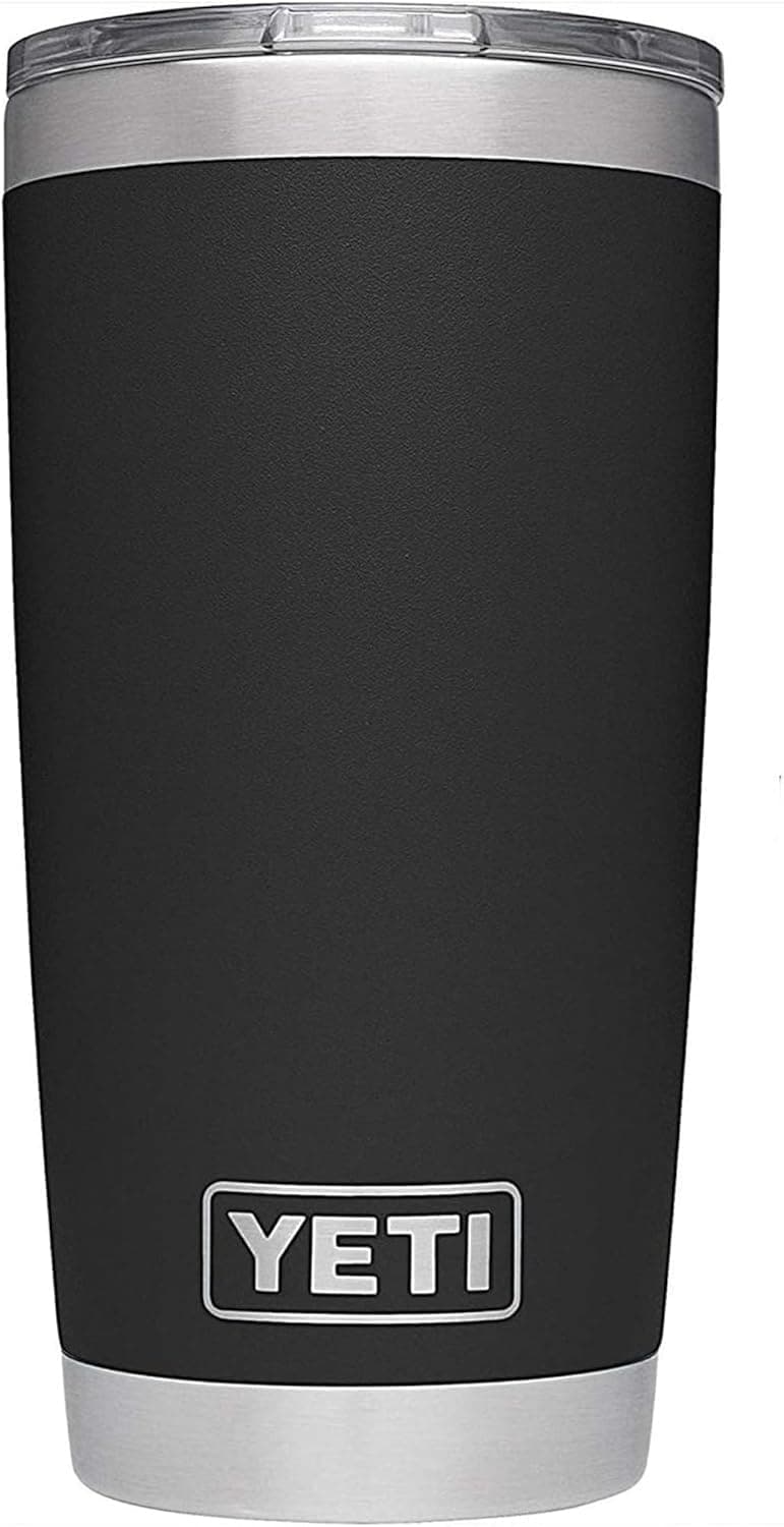 YETI Rambler 20oz tumbler with MagSlider lid in stainless steel