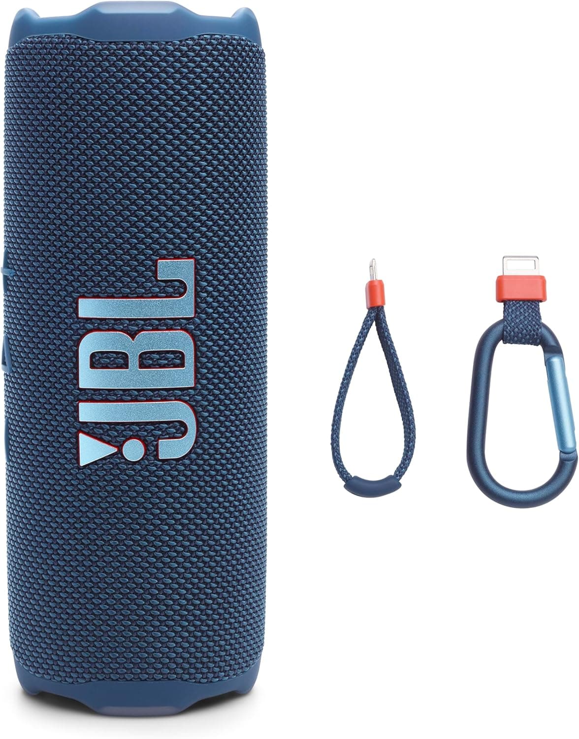 JBL Flip 7 portable Bluetooth speaker in blue